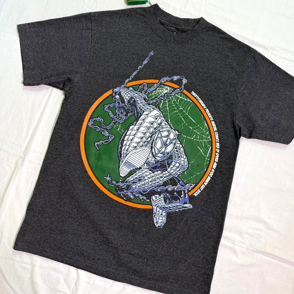 Web of Spider-Man Heavyweight Superhero T-Shirt - L